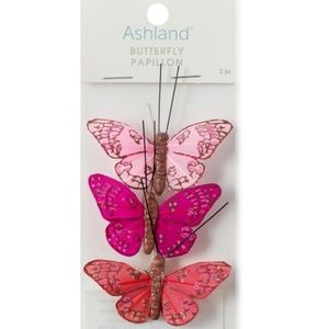 FREE w/purchase💥--9PC Mini Butterfly Craft Decor